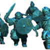 Dwarven Warriors with Shields - 1x