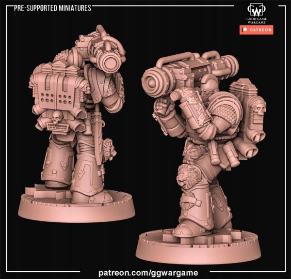 Blitz Guard of Terra Heavy Support 2 - Minifaktura