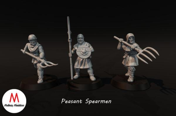 Peasant Spearmen - x1