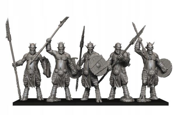 Mongrel / Ungor with spears - Druk 3D