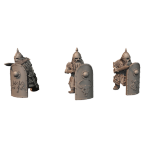 Dwarf Warriors with Swords - x3