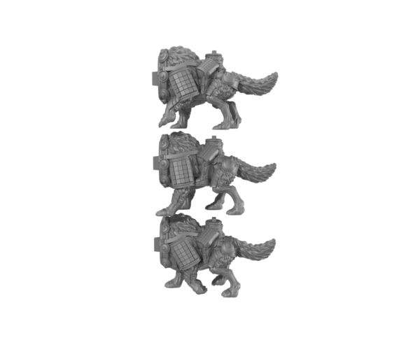 Hobgoblins Riding Worgs - Monstrous Encounters