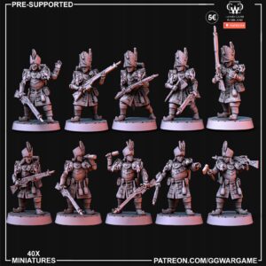 Polish Militarum Team #1 10szt - Minifaktura - GGW