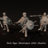 Dark Ages Skirmishers With Javelins - x6