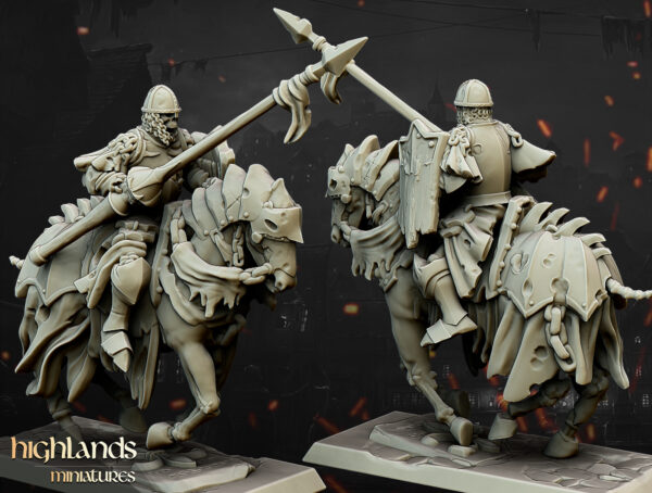 59f4adff35837c7e37c55fb415e6a2c4.jpg Undead Dark Knight Unit - Nieumarli Mroczni Rycerze - Pełna Jednostka