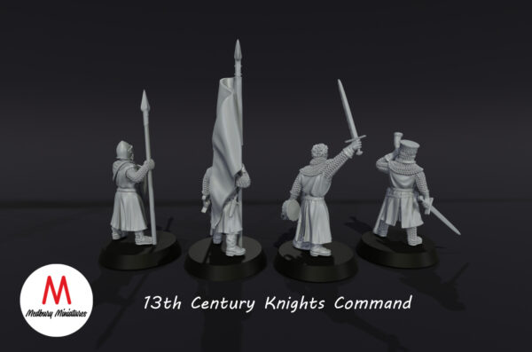 13th Century Knights Command - Rycerze Dowódcy