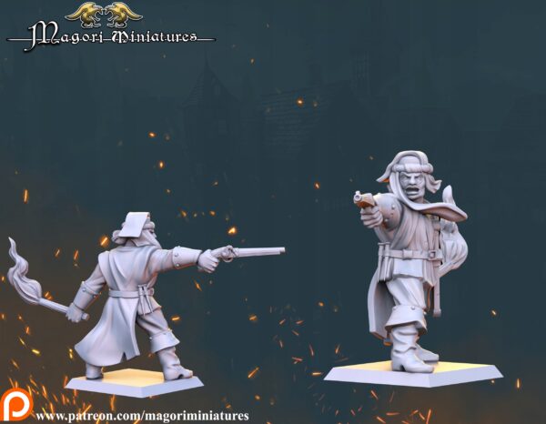 5abfbb07cc8c8cde17823f78212ba4f4.jpg Witch Hunter Team - Magori Miniatures - Druk 3D