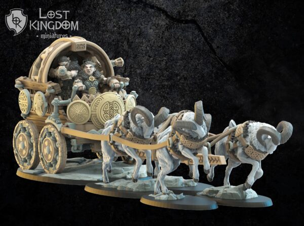 5baa8e956cc16118c48e4381b8ab395a.jpg Tanngrisnir Wagon - Dwarven Holds - Minifaktura