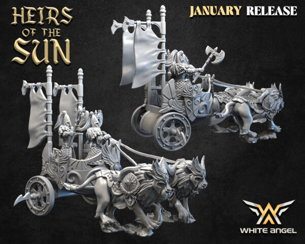Chariot Of Lions - x1