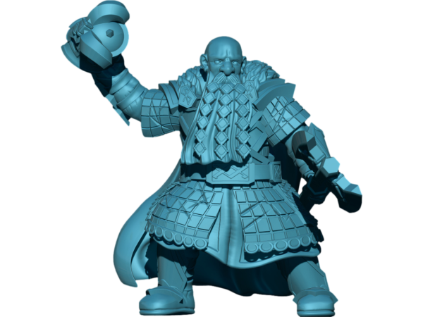 Dwarf King On Foot