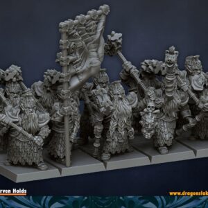 King's Guard two hands Hammer x10 - DL Miniatures