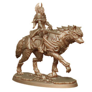 Valkyrie Cavalry 3 - Walkiria na Wilku - Labyrinth Models