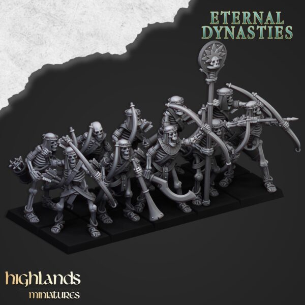 Ancient Skeletons with Bows - x17 + x3 CMD
