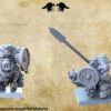 Orc Dire Boar Rider x4 Magori Miniatures