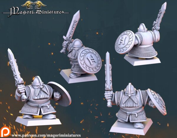 Dwarven Treasure Hunters - Magori Miniatures