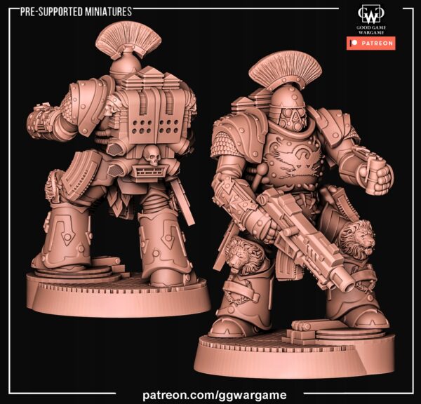 Blitz Guard of Terra Team x 10 - Minifaktura GGW