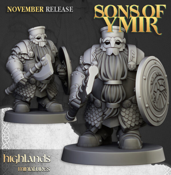Dwarf Huscarls - 6 Póz