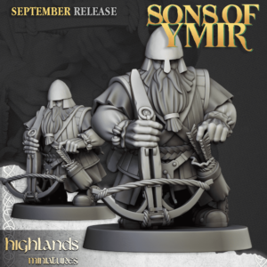 Dwarfs Crossbowmen - 5 Póz