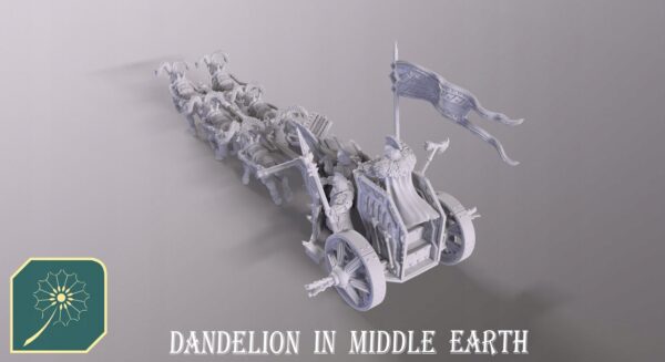 Dwarfs Ram Chariot - DIME - Minifaktura