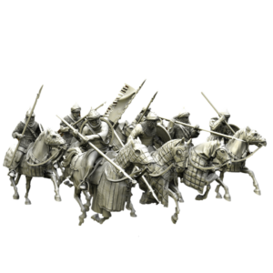 Medieval Arab Cavalry 2 - Średniowieczna Arabska Kawaleria - Zestaw x4