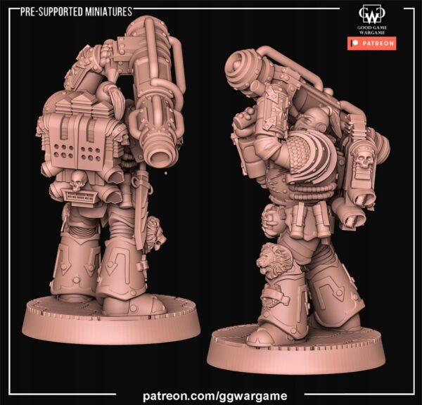 Blitz Guard of Terra Heavy Support 1 - Minifaktura