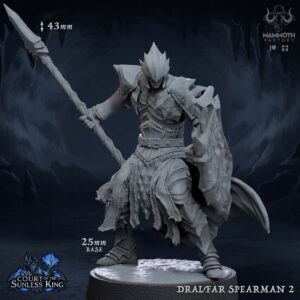 5f03f1ddc931e534ad365321bfddf67f.jpg Dralfar Spearmen #2 - Mammoth Factory - Druk
