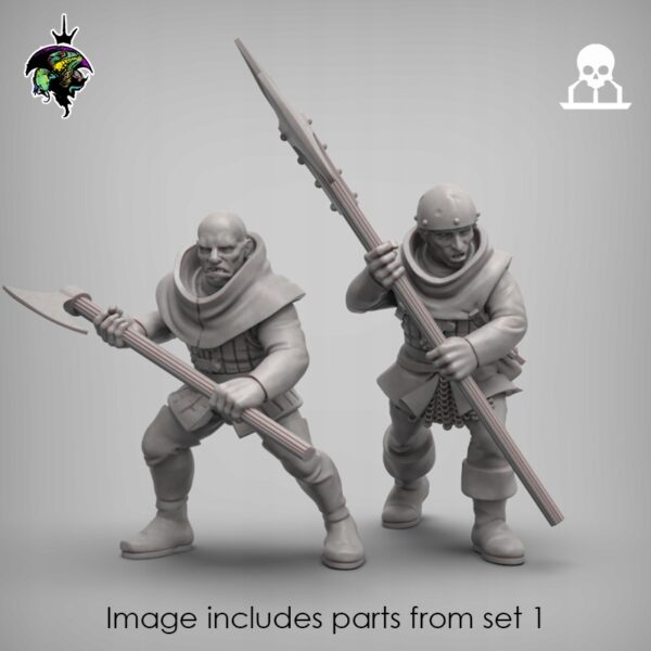 Mercenaries and Militia x12 - Reptilian Overlords