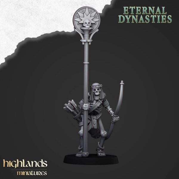 Ancient Skeletons with Bows - x7 + x3 CMD
