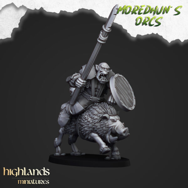 Mounted Orcs with Spears - x1