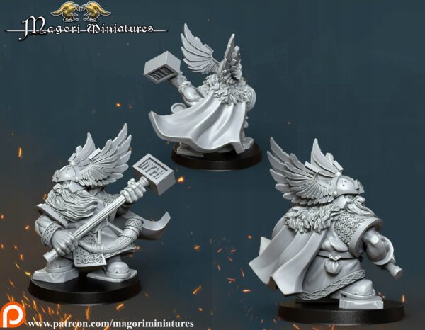 5fe3bc2351d8b681a96627a1c264e84b.jpg Dwarf Noble - Magori Miniatures