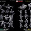 Treemen Brute x3 - Kyoushenko Miniatures - Druk 3D