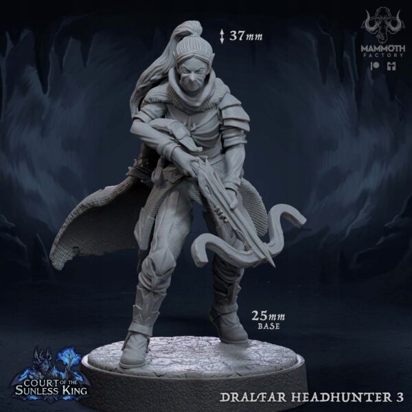 Dralfar Headhunter #3 - Mammoth Factory - Druk