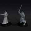 High Men King and Magician - Medbury Miniatures