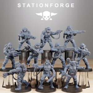 Vaskar Commandos - Station Forge - Minifaktura