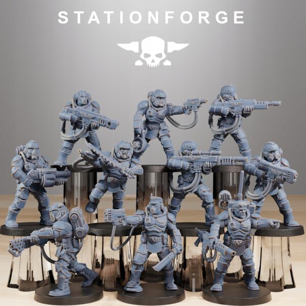 Vaskar Commandos - Station Forge - Minifaktura