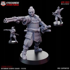 Hatamono Daimyo Guard Pistol - Minifaktura