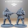 Grimguard Commandos x10 - Station Forge - Druk 3D