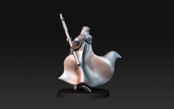 Bloody Elven King on Foot