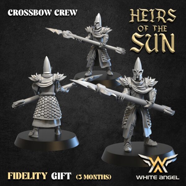 Large Assault Crossbow of the Light - White Angel Miniatures - Minifaktura