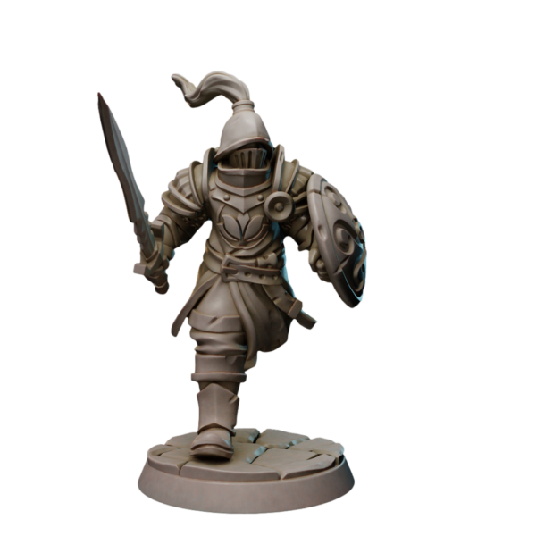 Queen's Knight Running