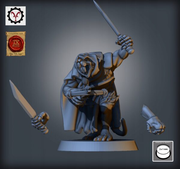 Shadow Assassin - 10 szt. - Vinciminiatures