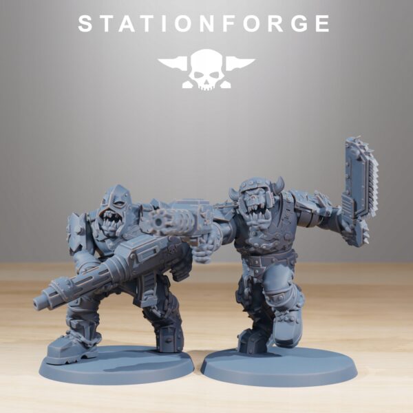 Orkaz Berserkers - Station Forge - Minifaktura