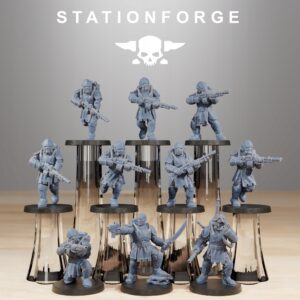 RoyalGuard Infantry - Station Forge - Druk 3D