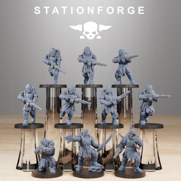 RoyalGuard Infantry - Station Forge - Druk 3D