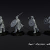 11th Century Ceorl Warriors with Swords - Medbury Miniatures