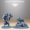 Grim Guard The Fallen - Station Forge - Druk 3D