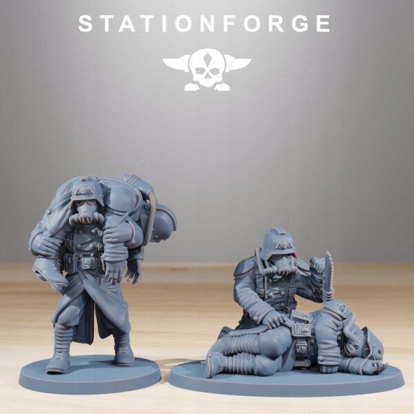 Grim Guard The Fallen - Station Forge - Druk 3D