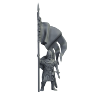 Saxon Huscarls Commander - Medbury Miniatures