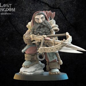 Harald, Armbrost Hero - Dwarven Holds - Druk 3D