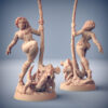 Lara the Dancer & Scourgy Pinup Nude